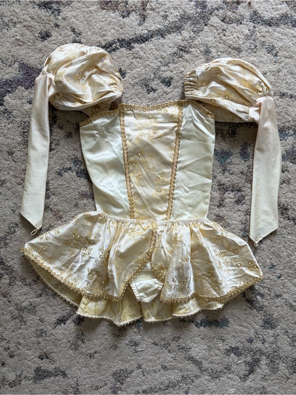 3/$50 Custom Beige Dance Costume